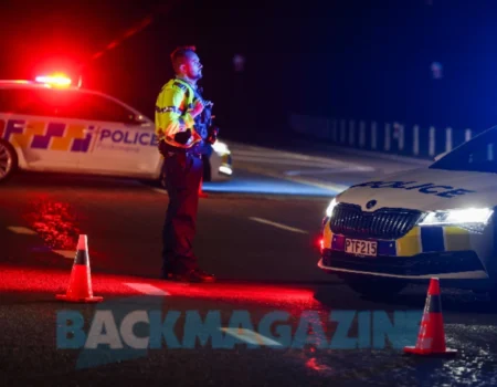 Scott Levin car crash 2011: Tractor-trailer accident scene on New Zealand highway