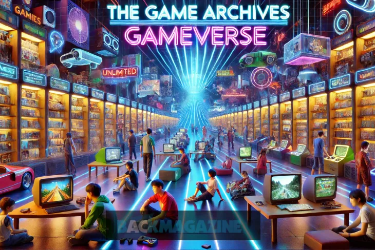 the game archives gameverse, offering retro and modern gaming titles, cloud-based access, and community features in one seamless platform.