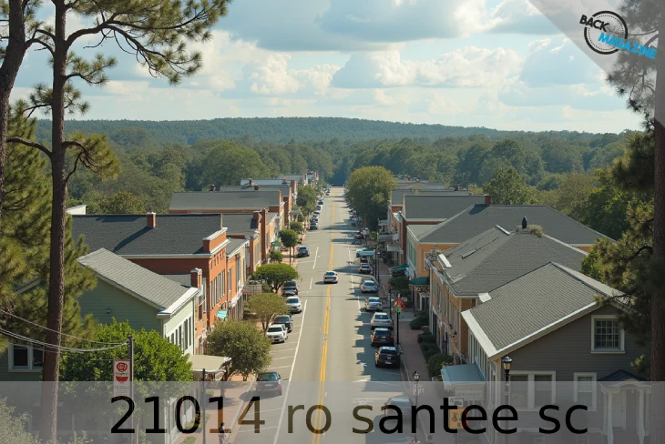 21014 ro santee sc - Aerial view of Lake Marion and Santee State Park in South Carolina.