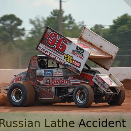 Fatal accident at Jacksonville Speedway: Sprint car crash scene with emergency responders