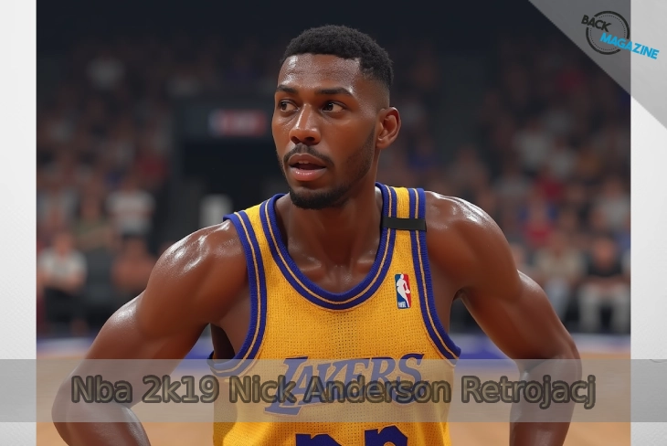 Nba 2k19 Nick Anderson Retrojacj - A stylish throwback to 90s basketball.